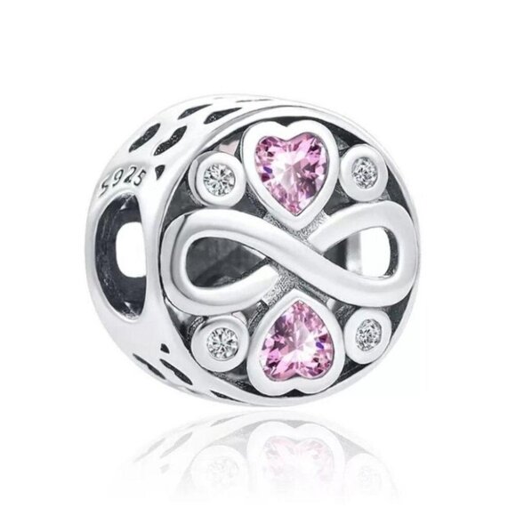 Host Pick 🥳925 Sterling Silver Infinity Charm - Picture 1 of 6